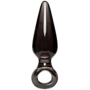 Bondara Translucent Black Anal Finger Plug - 5.5 Inch