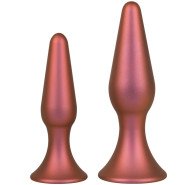 Bondara Cosmos Metallic Red Suction Butt Plug - 5 or 6 Inch